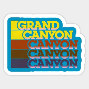 Grand Canyon // Step Brothers Dale Tee Sticker